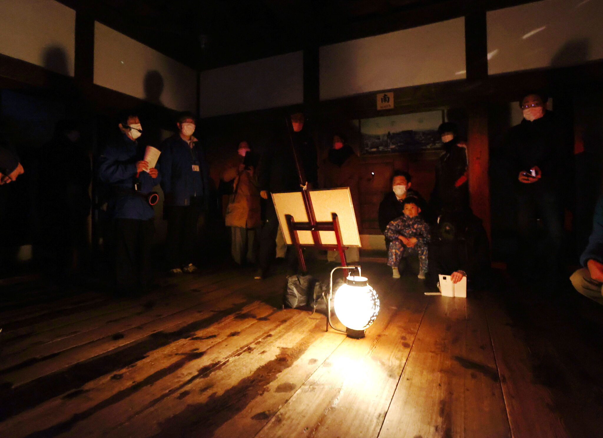 夜の松本城天守へようこそ　２月に宿泊者限定ツアー