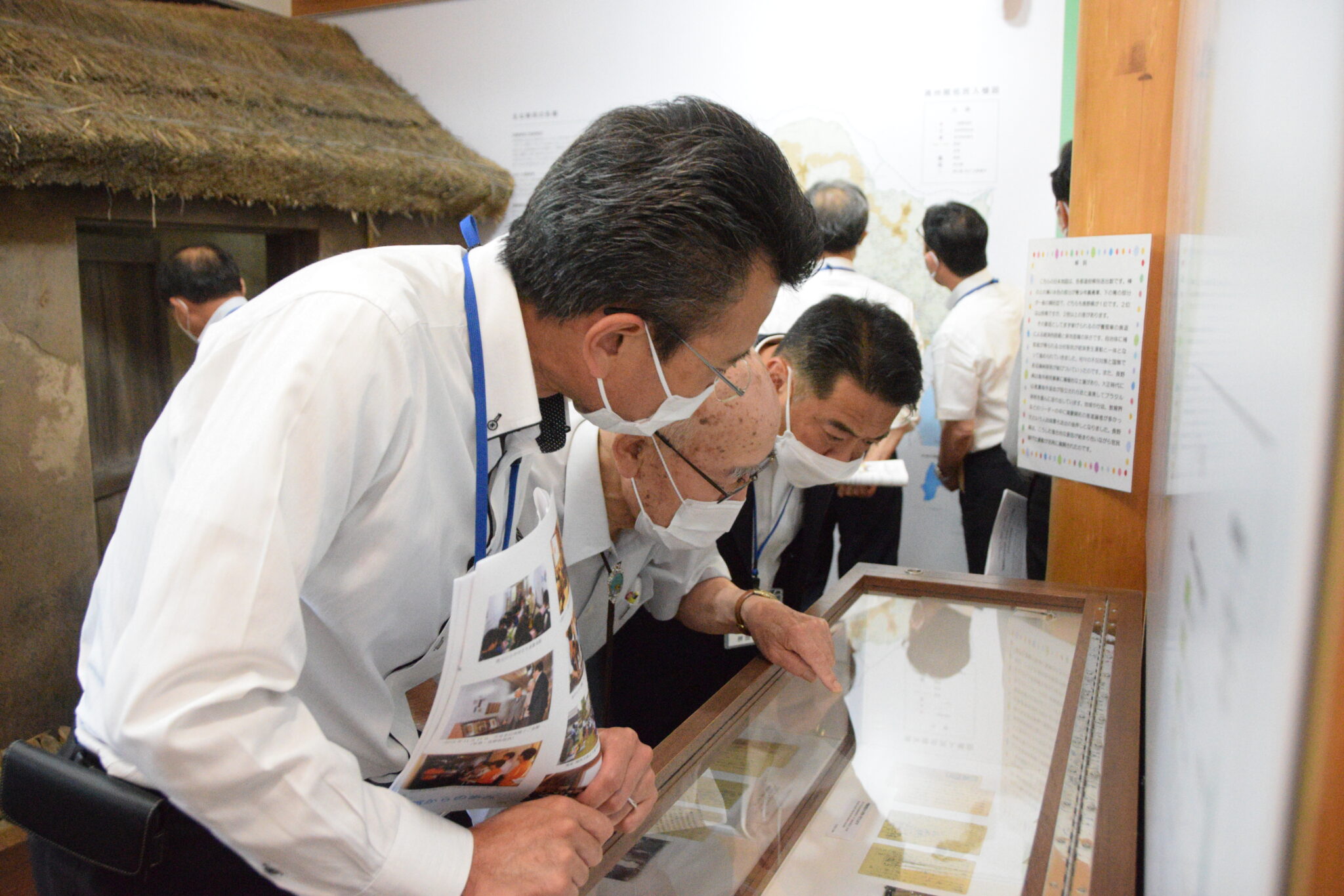 長野県市長会　阿智村・満蒙開拓平和記念館を視察