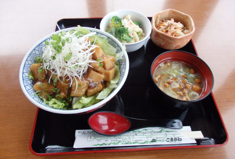 中央道「駒ヶ岳SA」 飯田短大生考案の限定メニュー登場